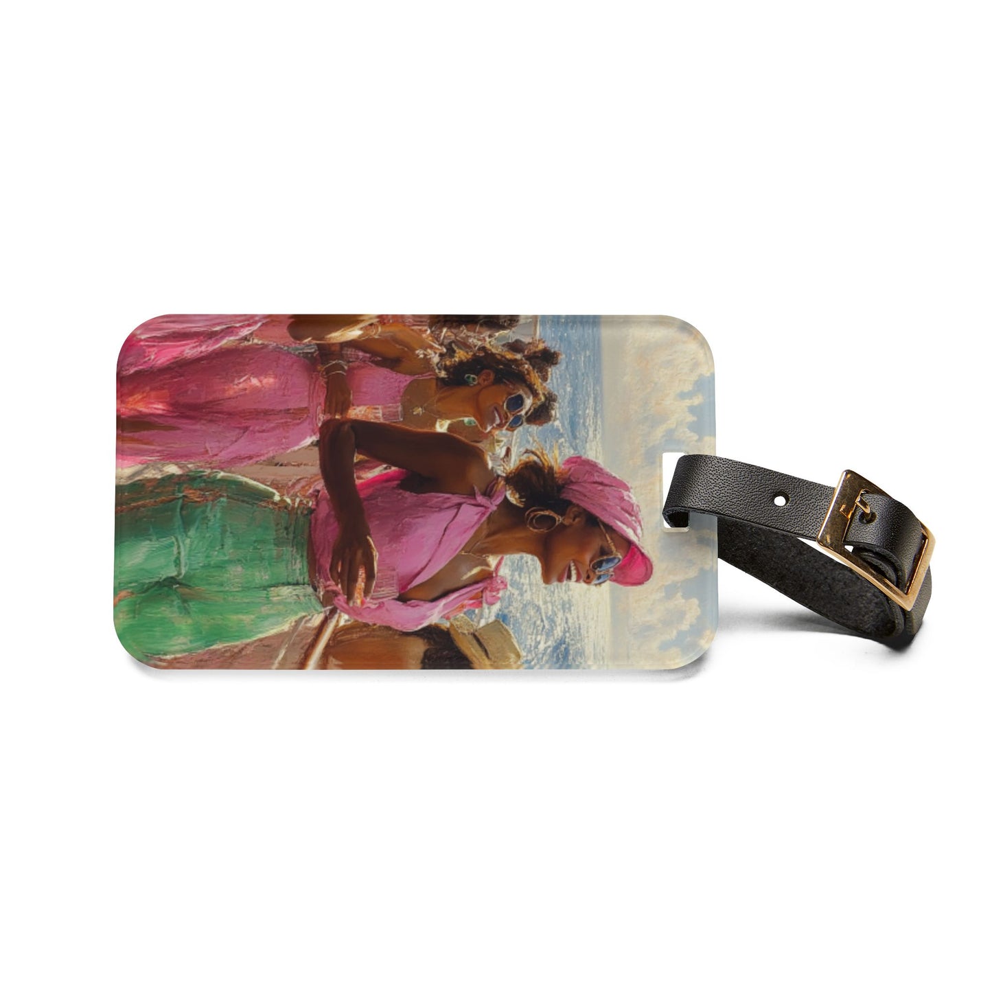 Art Voyage Sisters That Travel Luggage Tag Collection