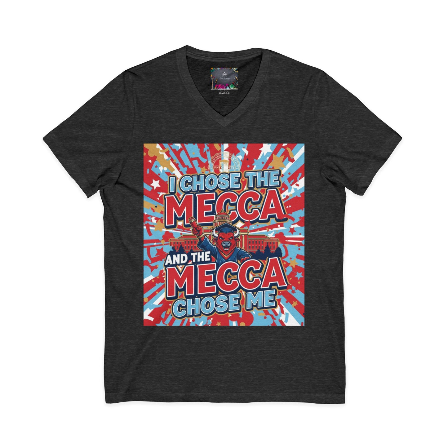 I Chose the Mecca and the Mecca Chose Me Unisex T-Shirt 4/A bold Howard-inspired statement tee for those who proudly embrace the Mecca.