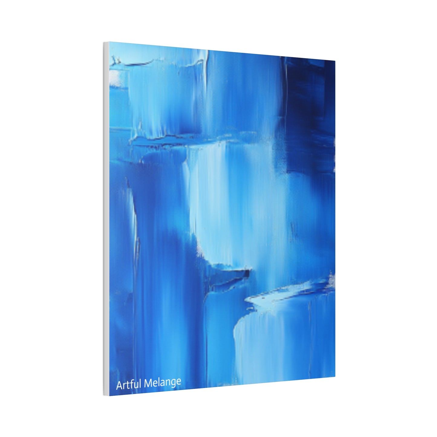 Acrylic Abstract Canvas Print - Richly Textured Artistry