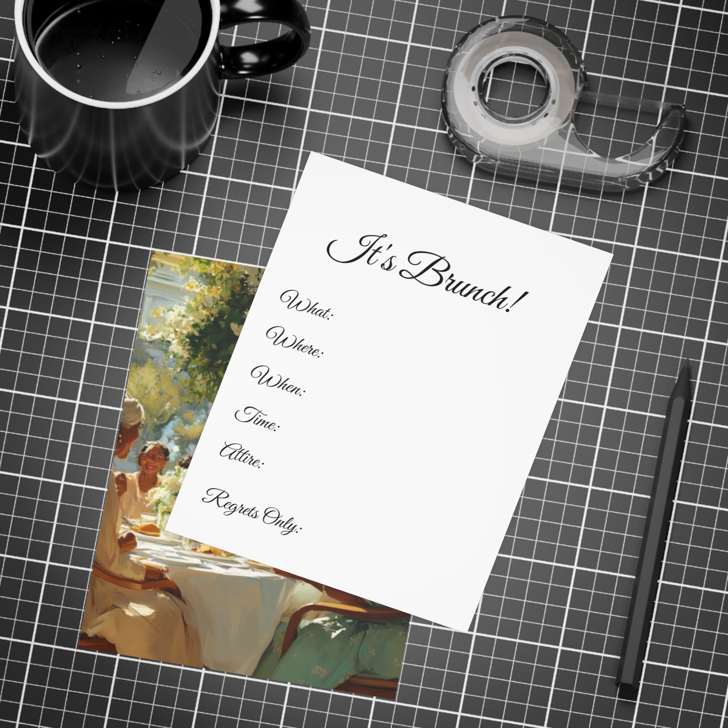 Brunch and Bliss  Invitation Bundles (envelopes included)