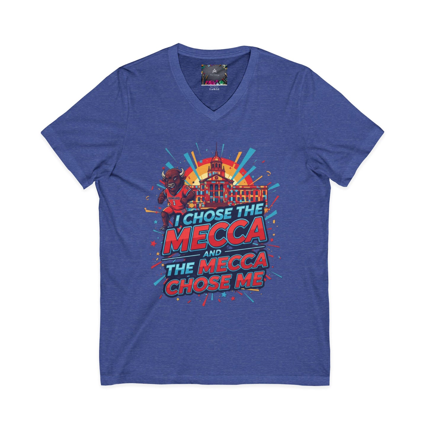 I Chose the Mecca and the Mecca Chose Me Unisex T-Shirt 6/A bold Howard-inspired statement tee for those who proudly embrace the Mecca.