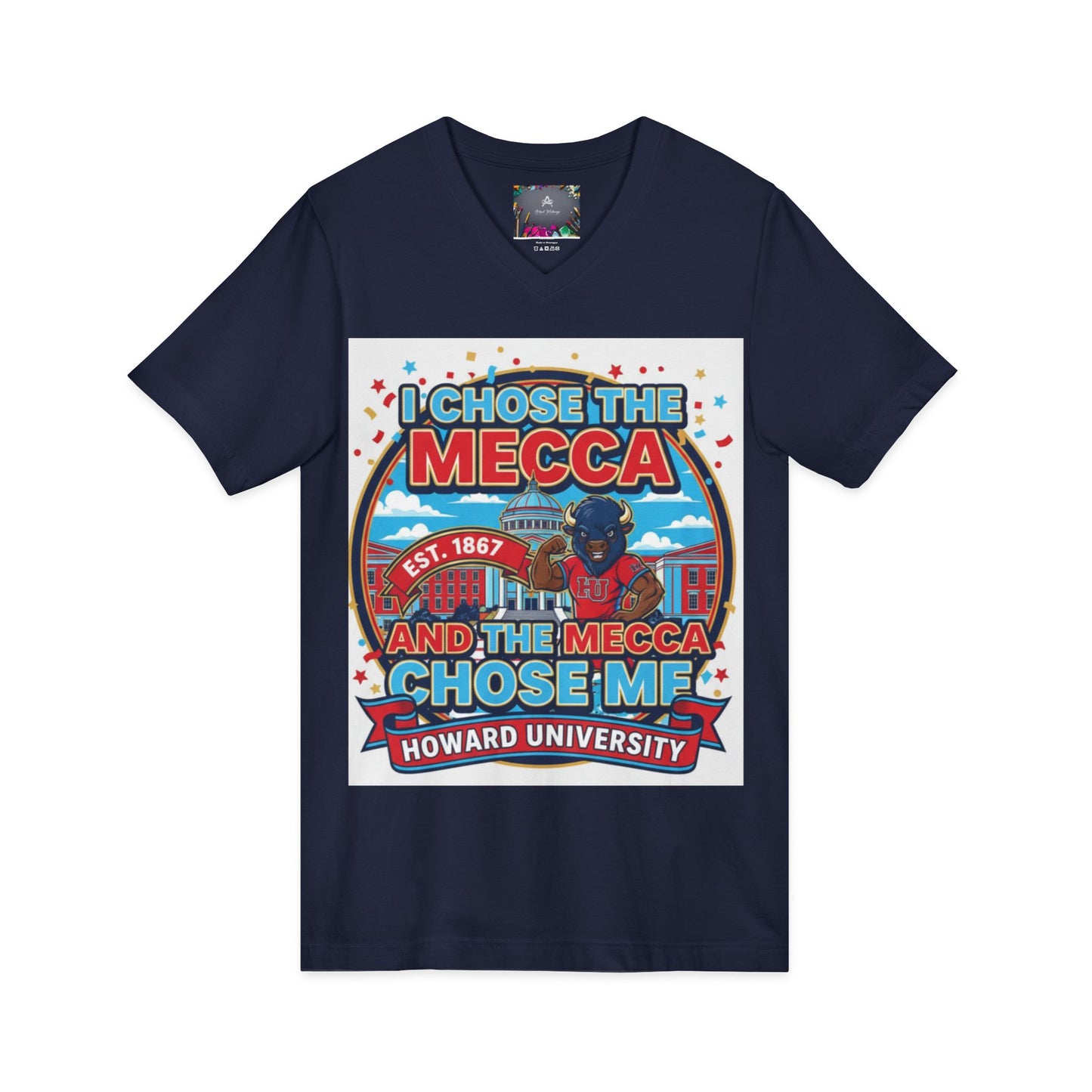 I Chose the Mecca and the Mecca Chose Me Unisex T-Shirt/A bold Howard-inspired statement tee for those who proudly embrace the Mecca.