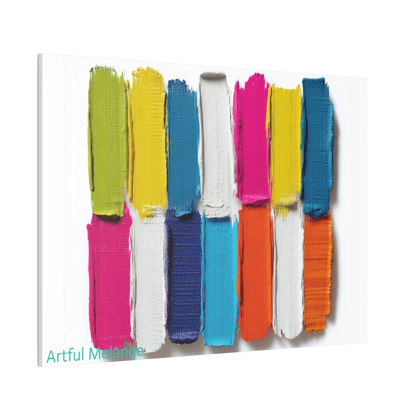 Acrylic Abstract Canvas Print - Richly Textured Artistry