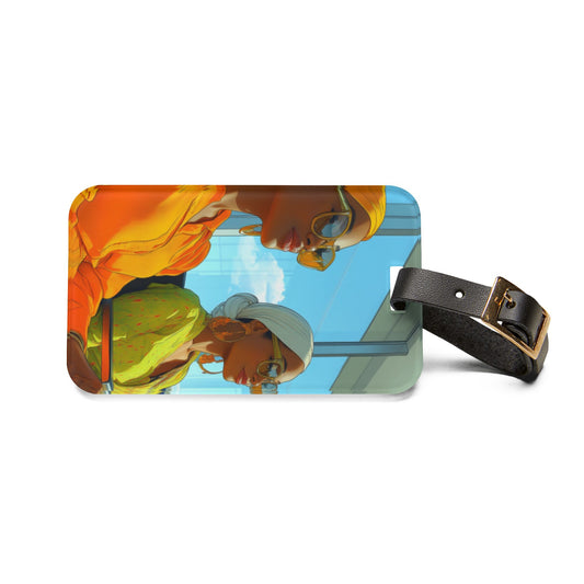 Art Voyage Sisters That Travel Luggage Tag Collection