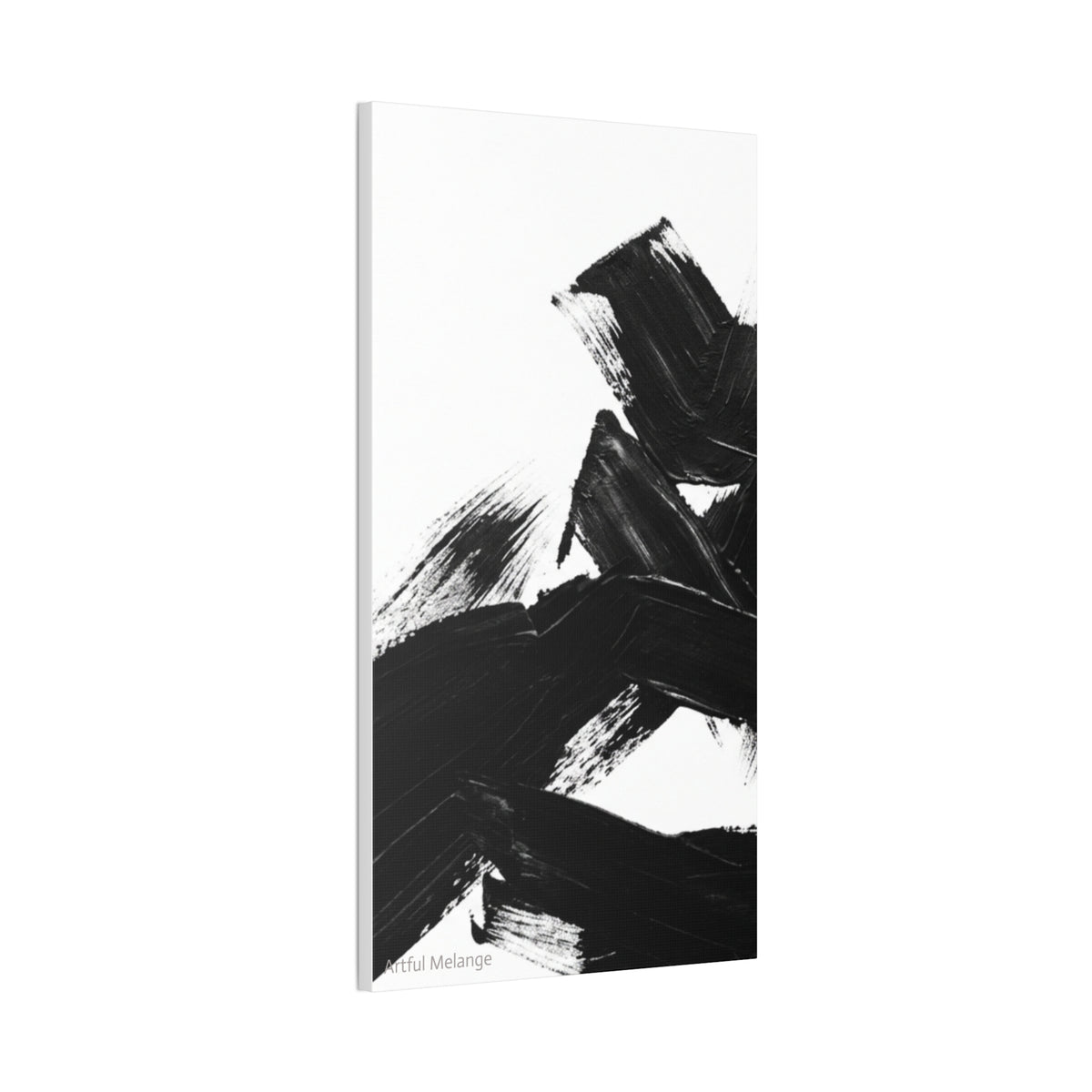 Acrylic Abstract Canvas Print - Richly Textured Artistry