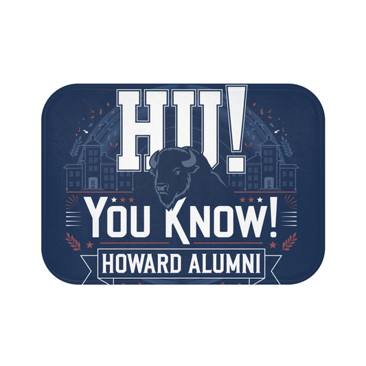 Howard University Legacy Bath Mat – Bison Pride Dorm Collection 2