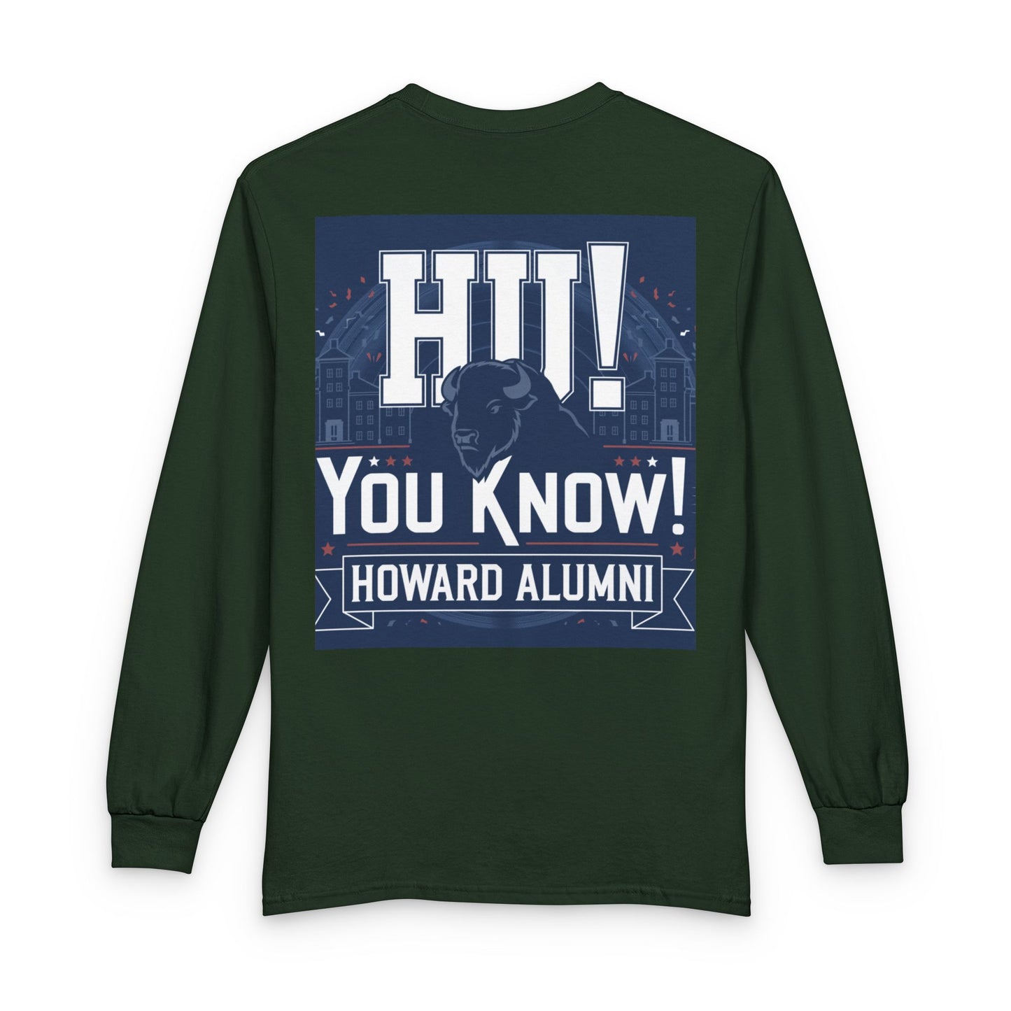 Howard University Heritage Reserve/Unisex Long Sleeve T-Shirt 6