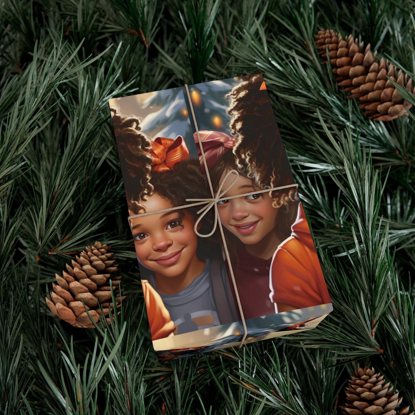 Harmony Holidays Wrapping Paper Sheet