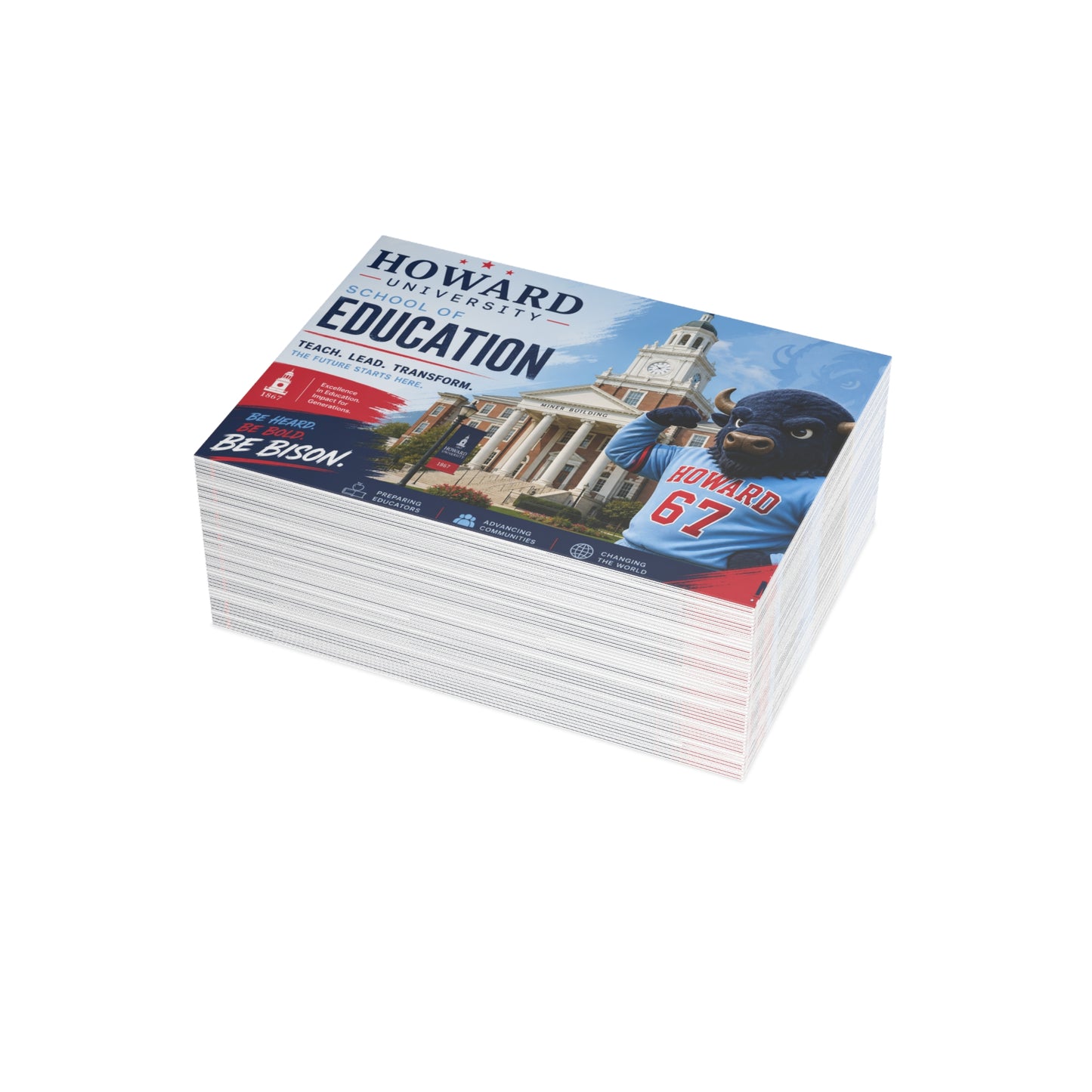 Howard University School of Education Postcard Set 1 (envelopes included)