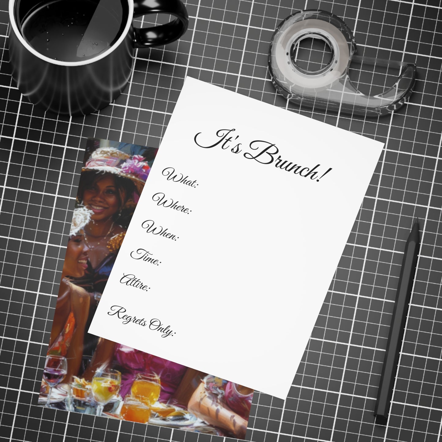 Brunch and Bliss  Invitation Bundles (envelopes included)