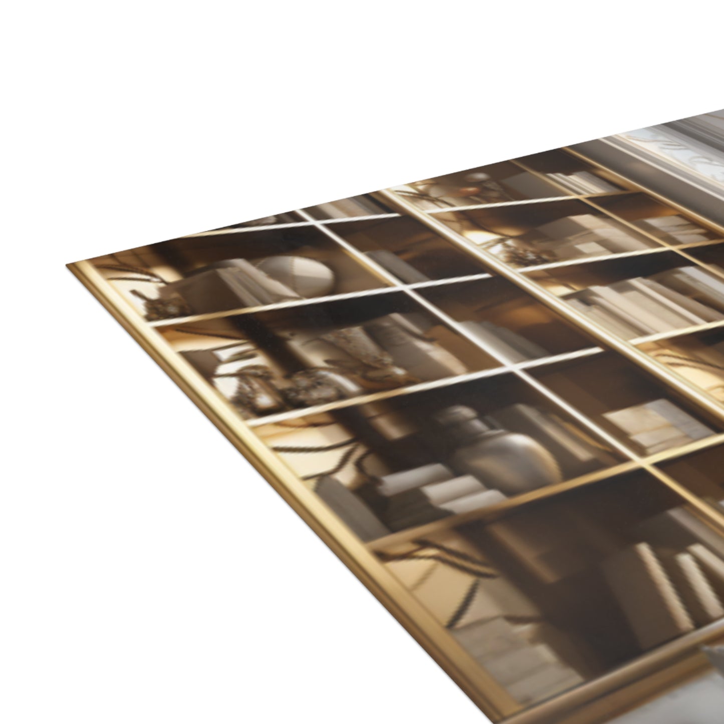 Elegance in Gold & White Christmas Notecards (1, 10, 30, and 50pcs)