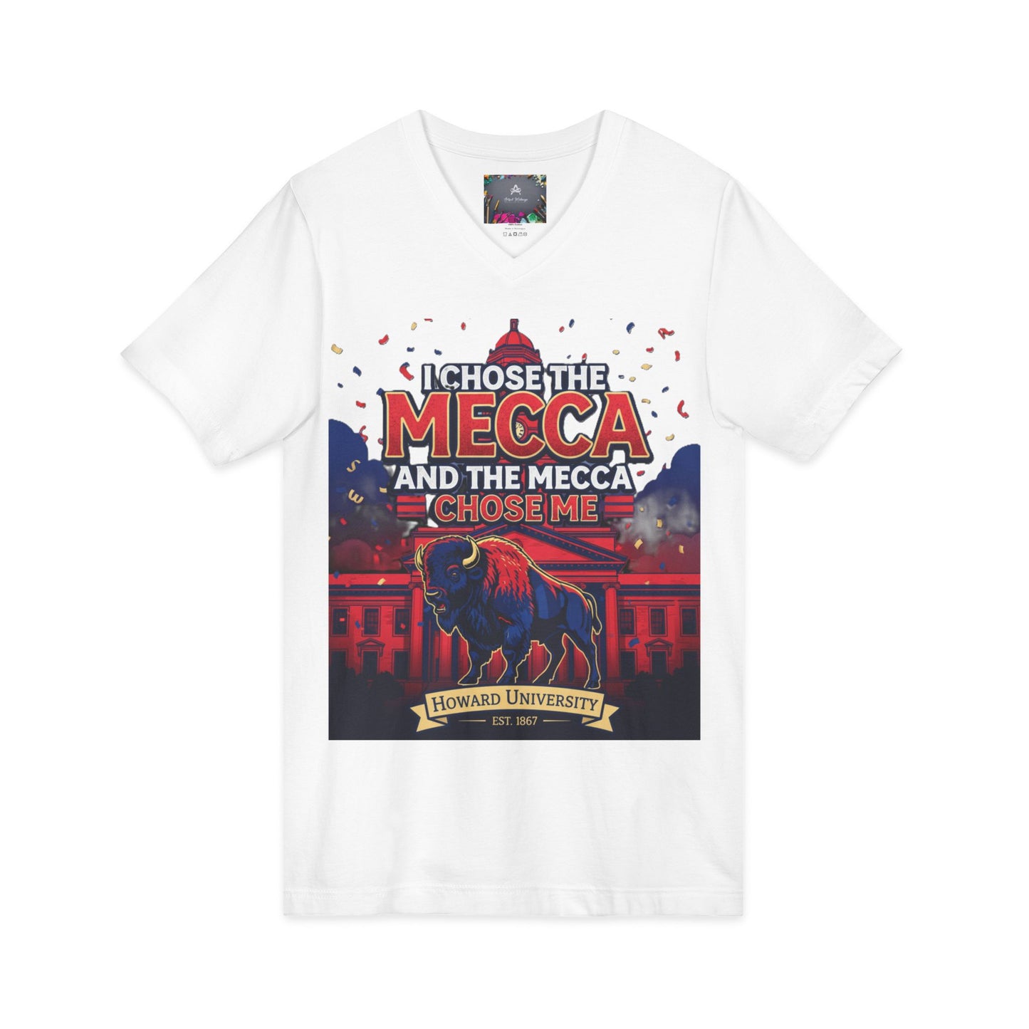 I Chose the Mecca and the Mecca Chose Me Unisex T-Shirt 5/A bold Howard-inspired statement tee for those who proudly embrace the Mecca.