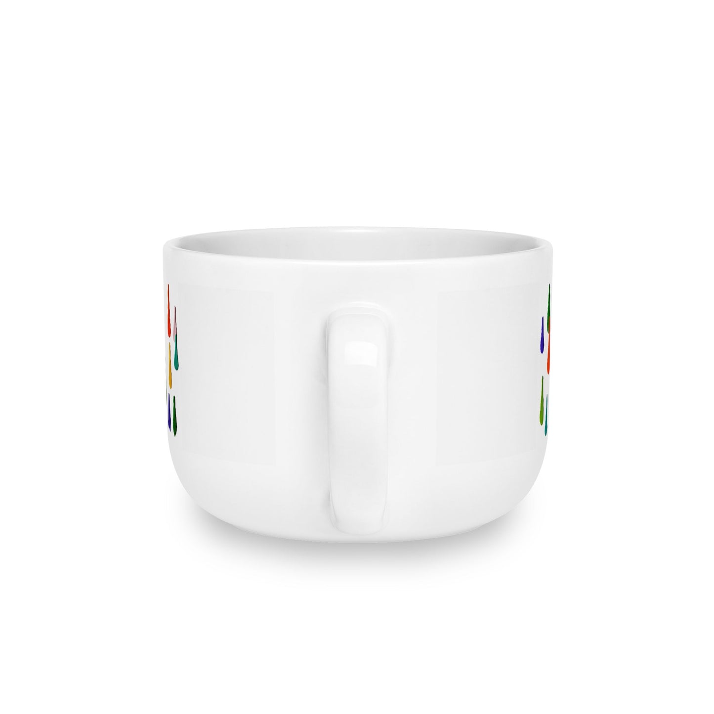 ChromaSoul™ Abstract Latte Mug Collection, 25oz