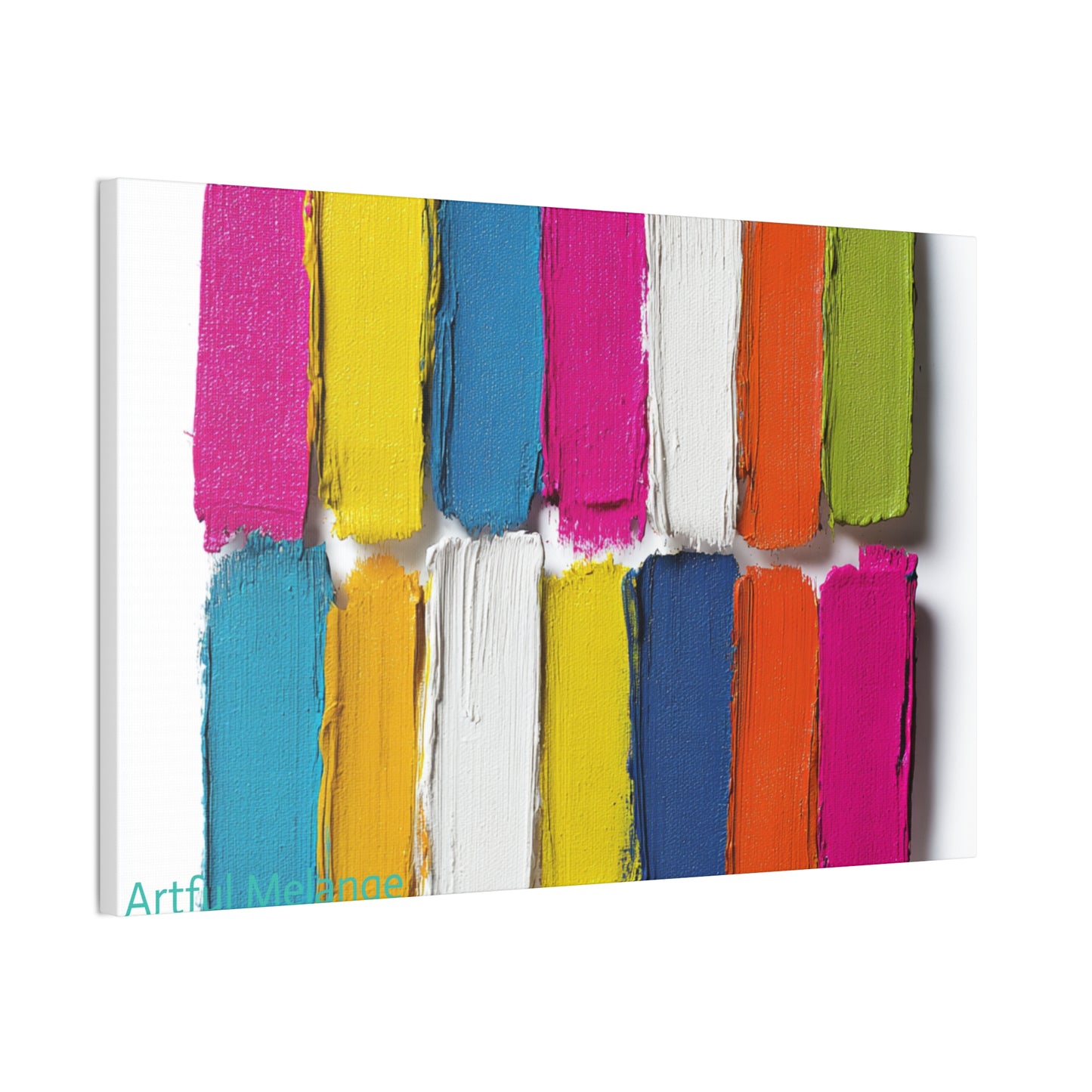 Acrylic Abstract Canvas Print - Richly Textured Artistry