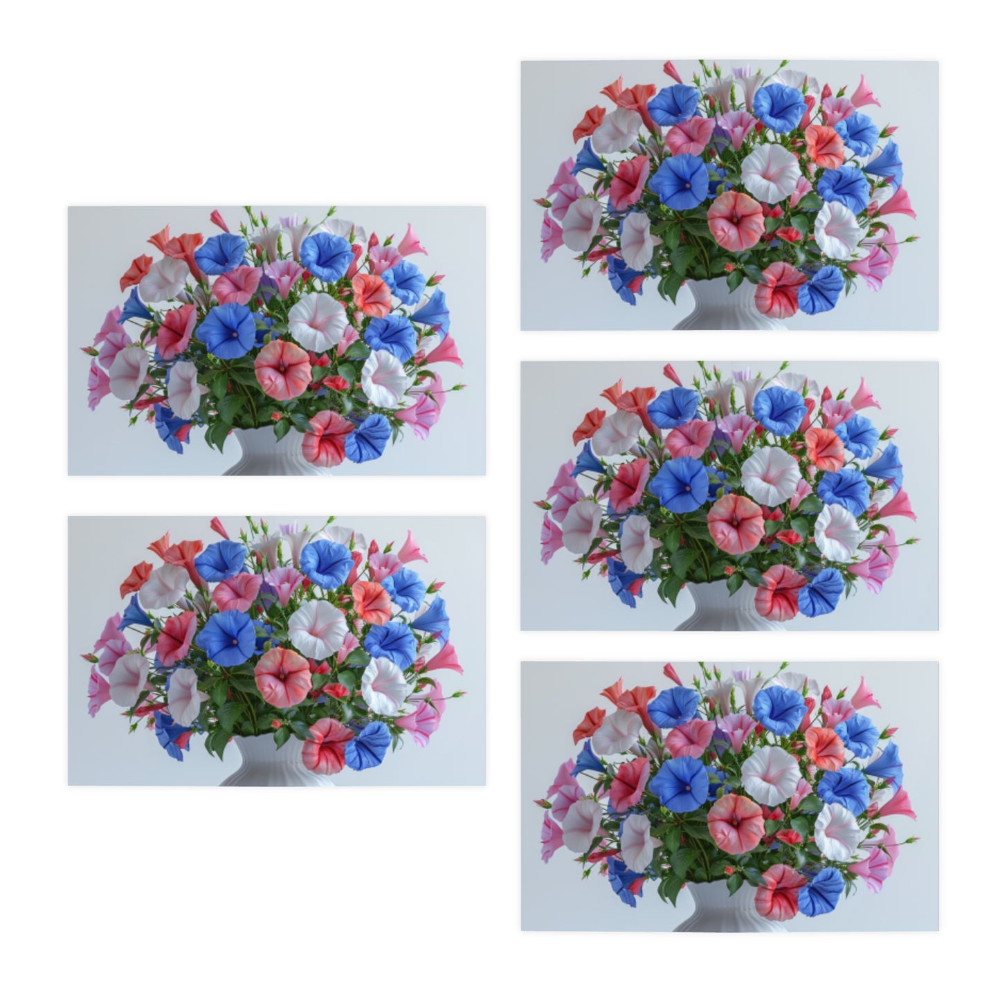 Blossoming Love Mother's Day Note Card Set(5-Pack)