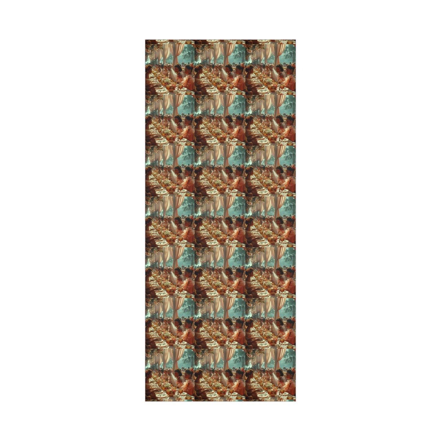 Nuptual Elegance Wedding Gift Wrap Collection