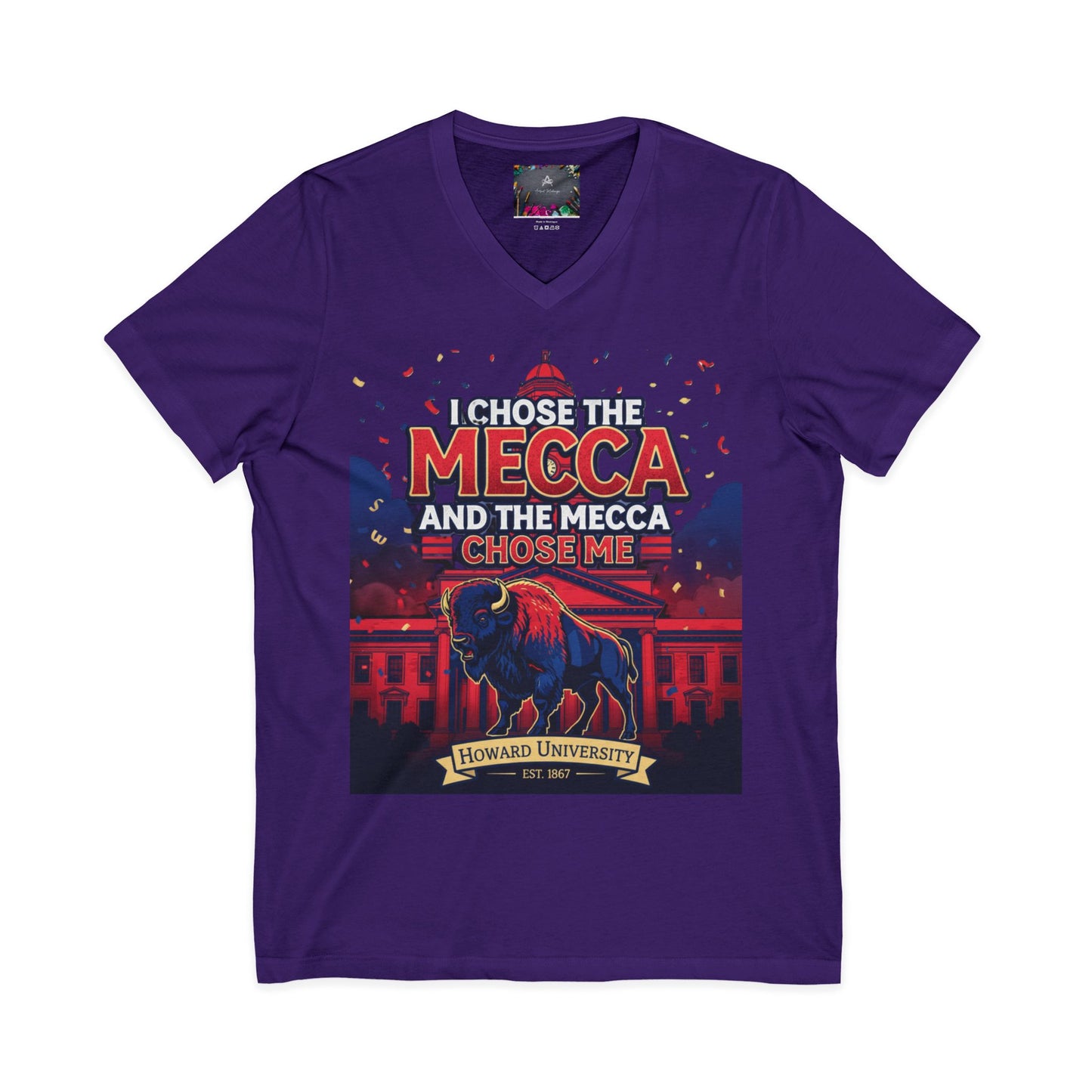 I Chose the Mecca and the Mecca Chose Me Unisex T-Shirt 5/A bold Howard-inspired statement tee for those who proudly embrace the Mecca.