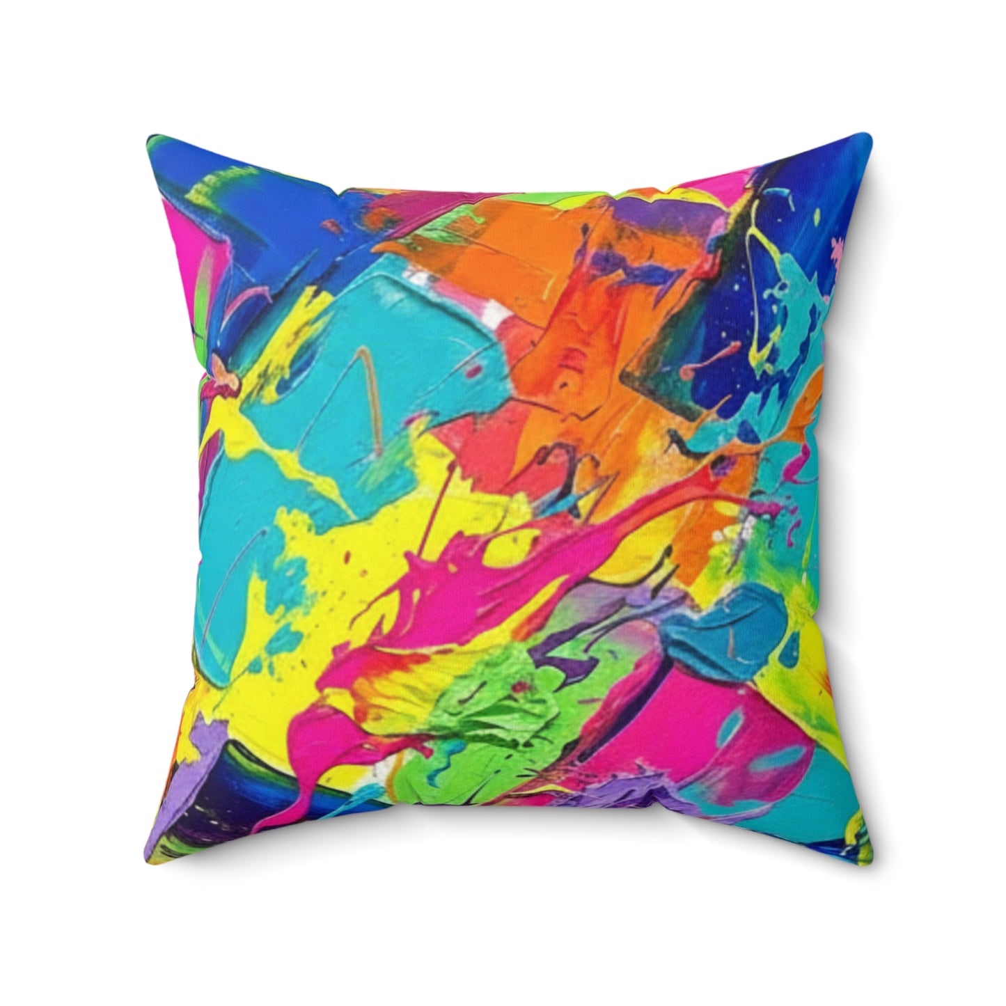 Artistic Abstractions: Abstract Acrylic Art Pillows Collection