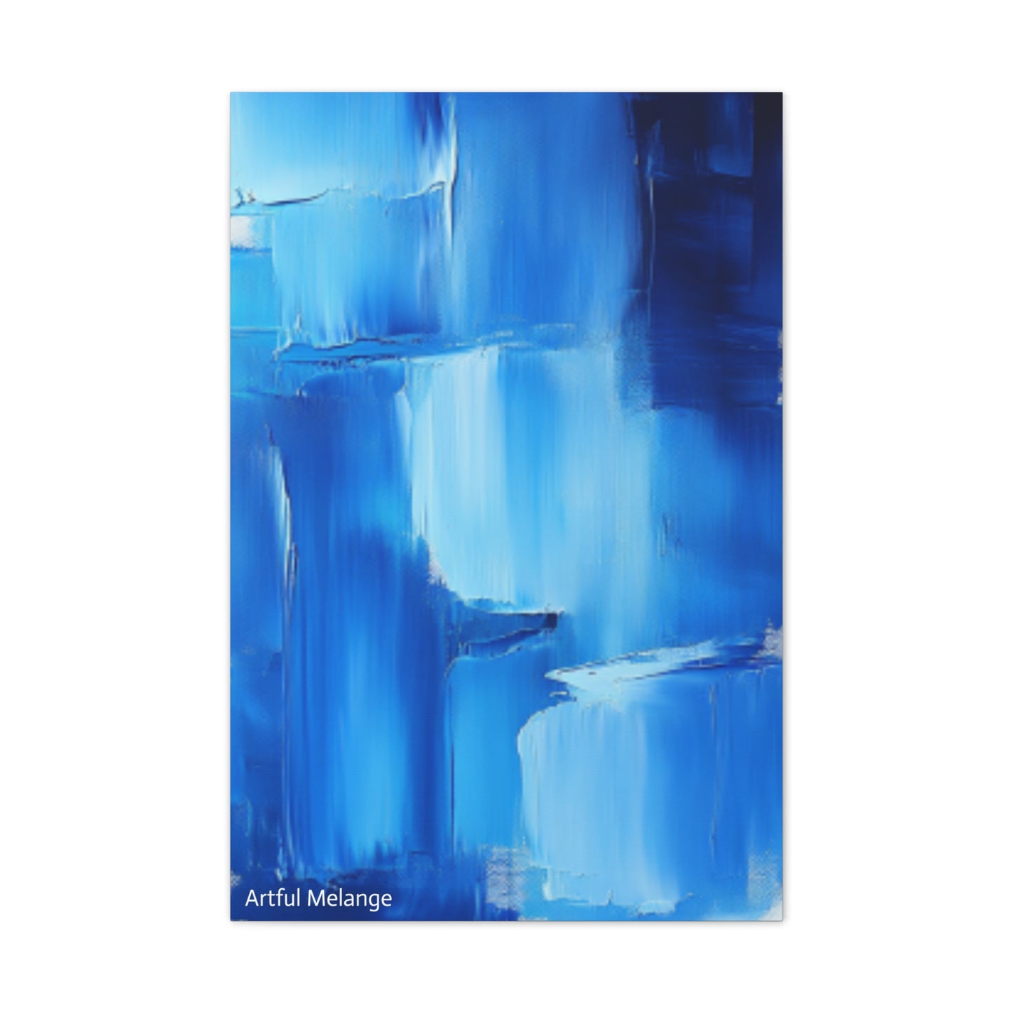 Acrylic Abstract Canvas Print - Richly Textured Artistry