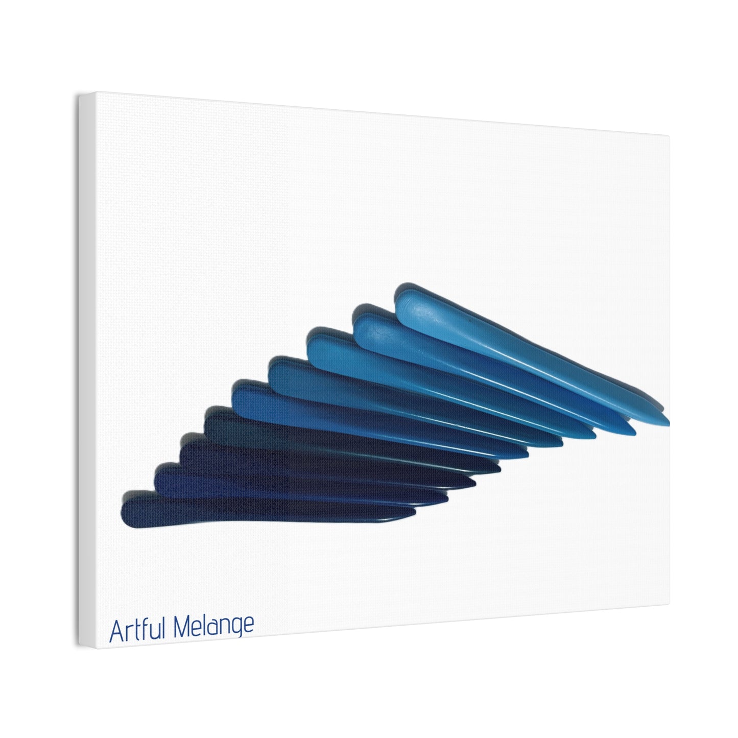 Spectrum Stacks: A Colorful Daydream in Posters and Canvas Prints/Vote Blue wave