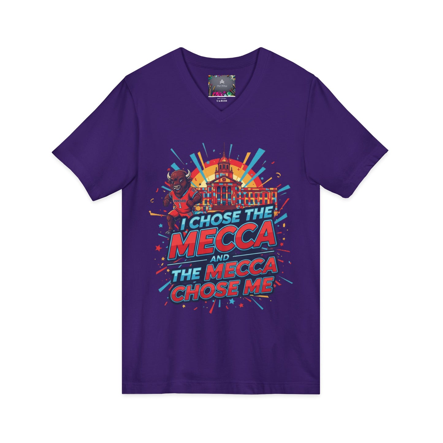 I Chose the Mecca and the Mecca Chose Me Unisex T-Shirt 6/A bold Howard-inspired statement tee for those who proudly embrace the Mecca.