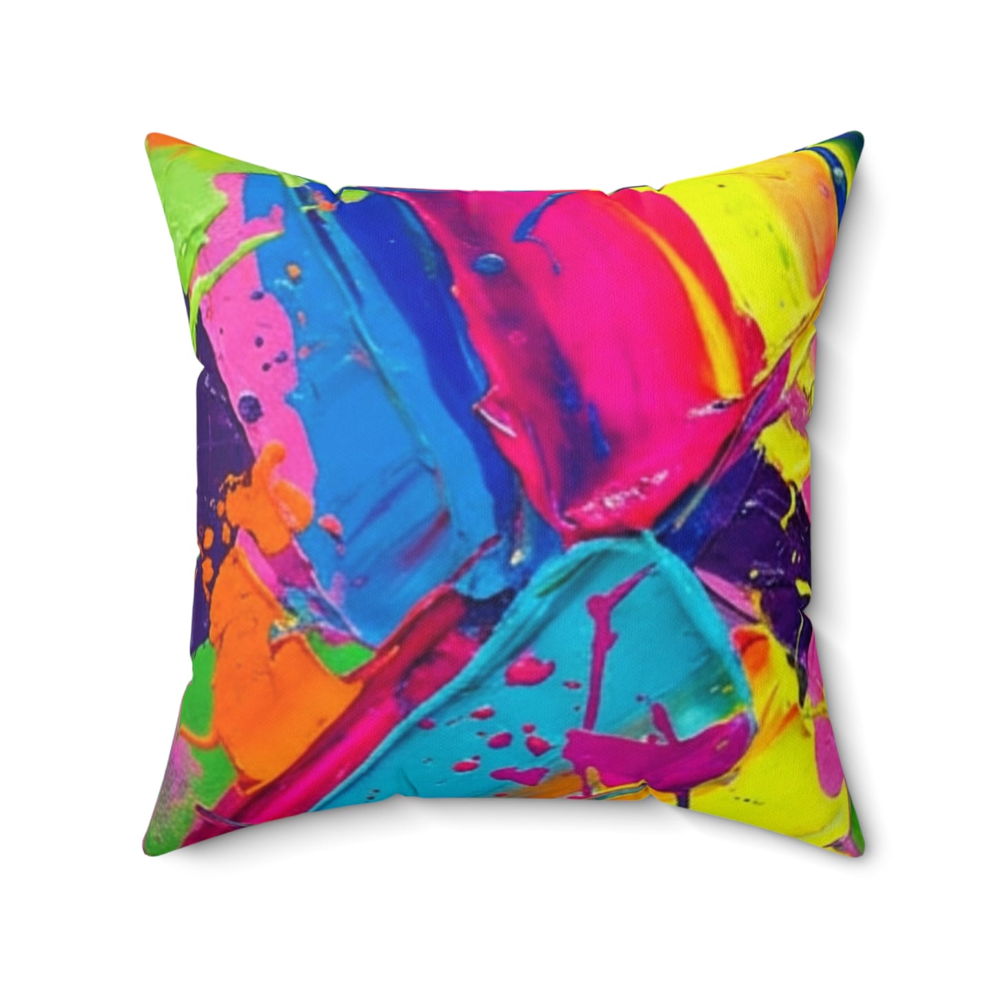 Artistic Abstractions: Abstract Acrylic Art Pillows Collection