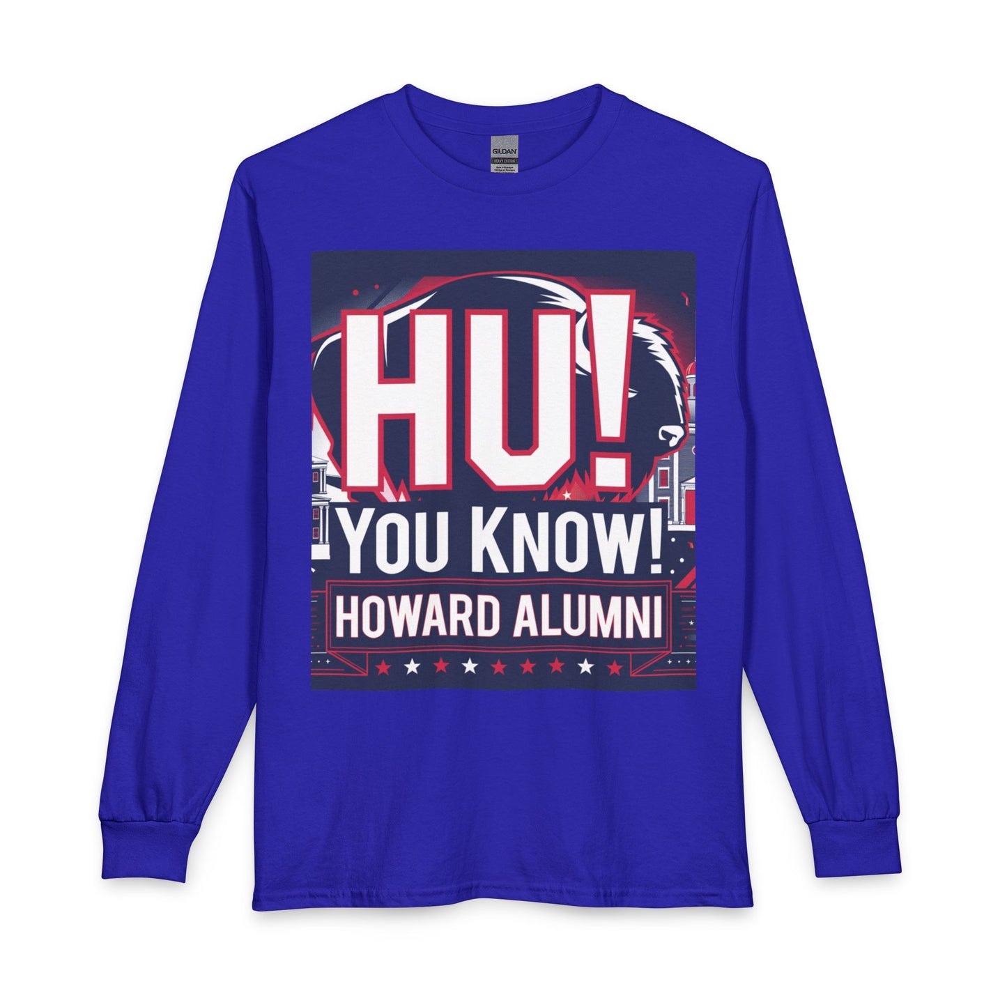 Howard University Heritage Reserve/Unisex Long Sleeve T-Shirt 2