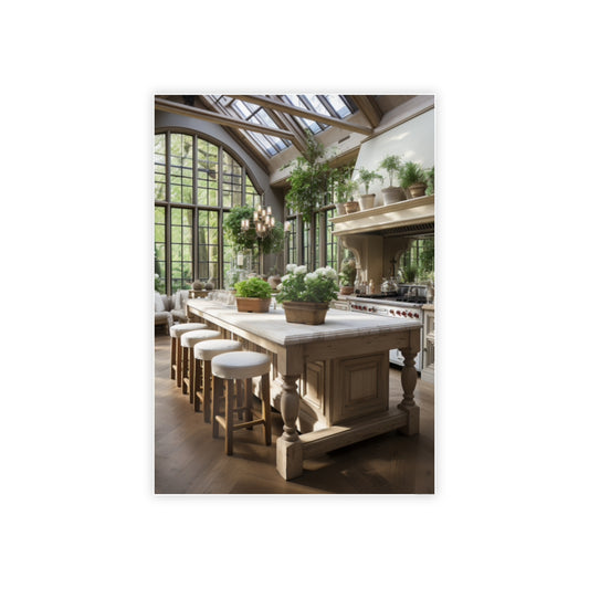 Luminique Provence French Country Kitchen Posters