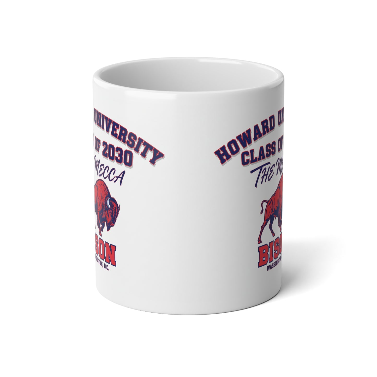 Howard University Class of 2030 Mug 2 – Welcome the Legacy,Celebrate the Future,Jumbo Mug, 20oz