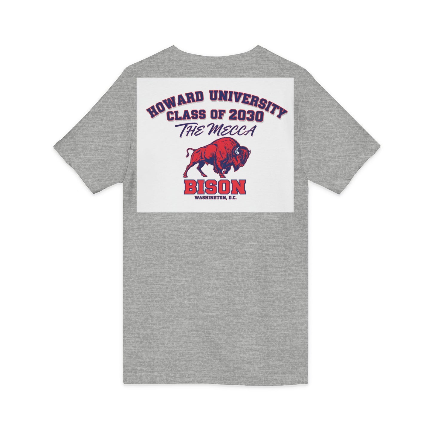 Howard University Class of 2030 Unisex V-Neck T-Shirt | The Mecca Incoming Class Tee
