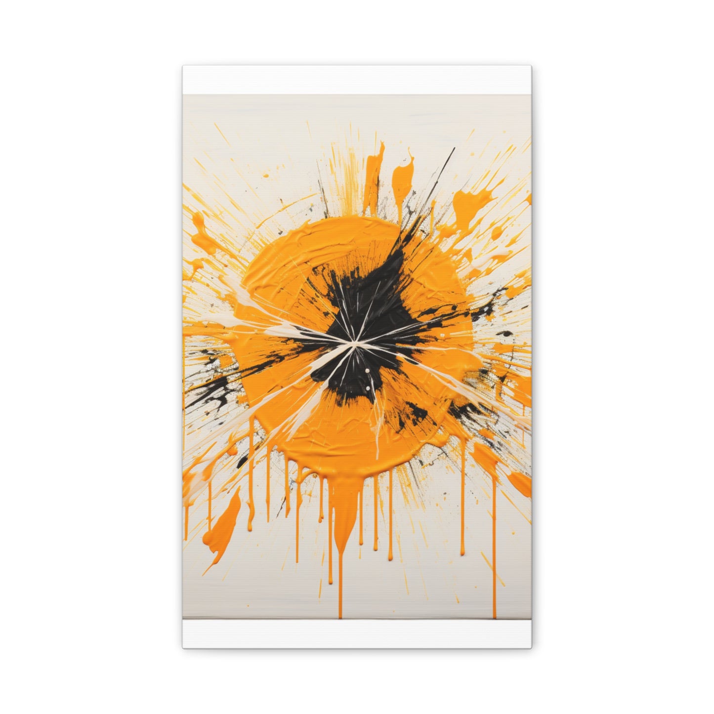 Acrylic Abstract Canvas Print - Richly Textured Artistry