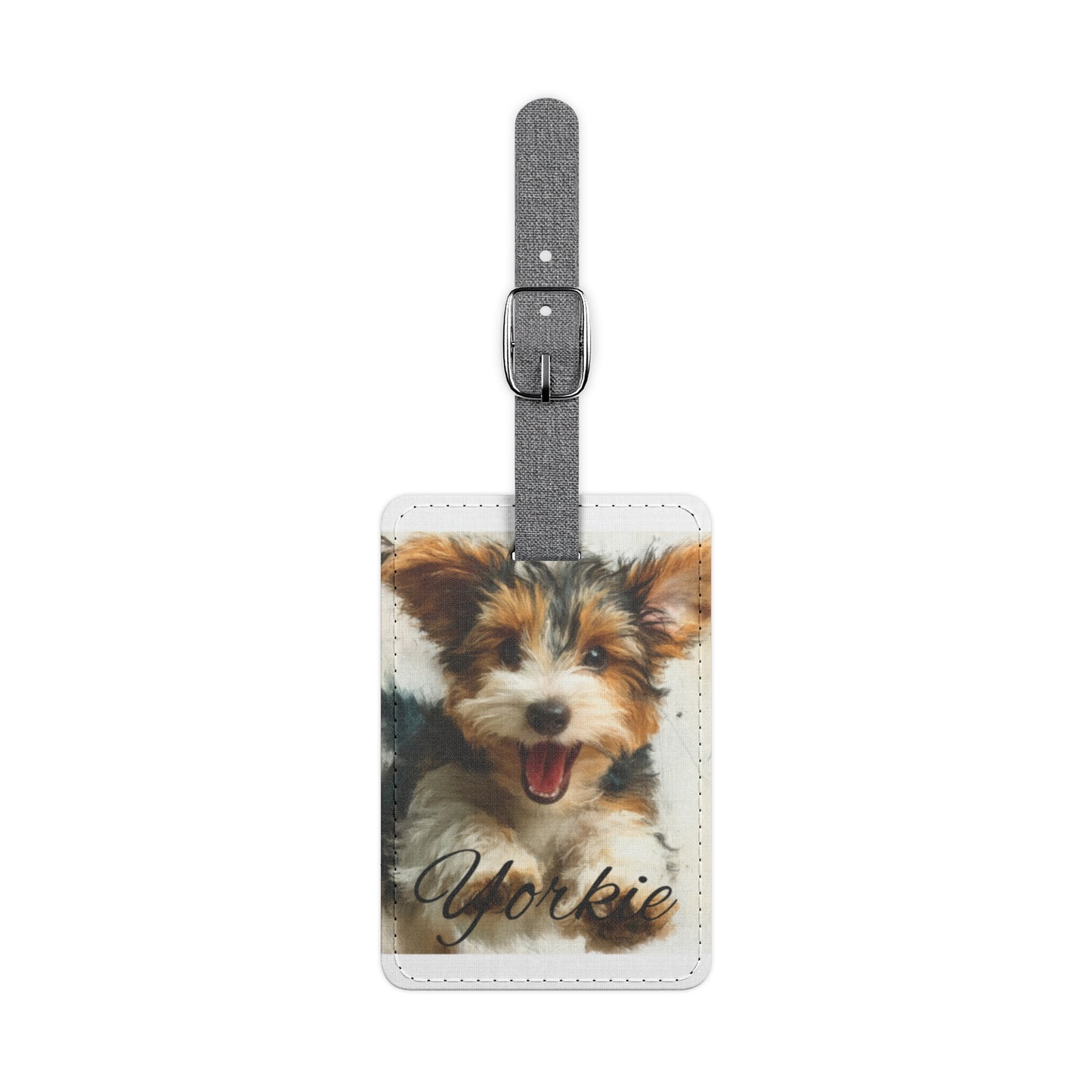 Pawfect Travels™ Pet-Inspired  Luggage Tag, Rectangle