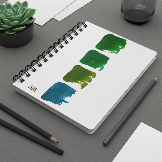 Vivid Canvas Chronicles Spiral Bound Journal