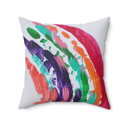 Artistic Abstractions: Abstract Acrylic Art Pillows Collection