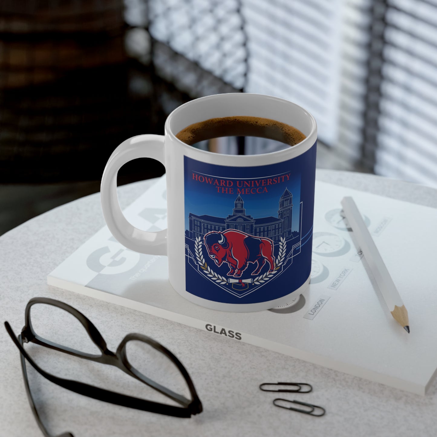 Howard Bison Heritage Mug – The Mecca Jumbo Mug 2, 20oz