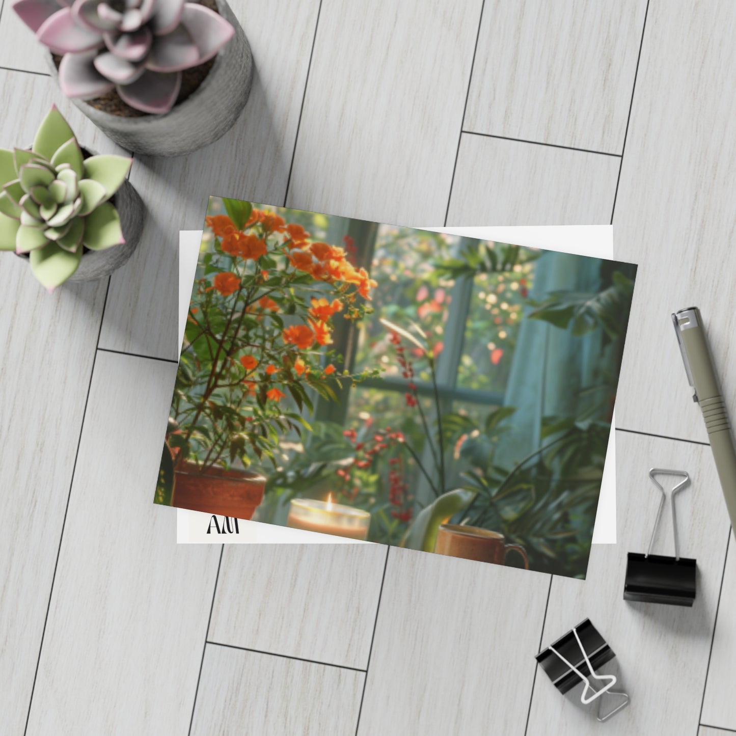 Serene Homescapes/Postcard Bundles (envelopes included)