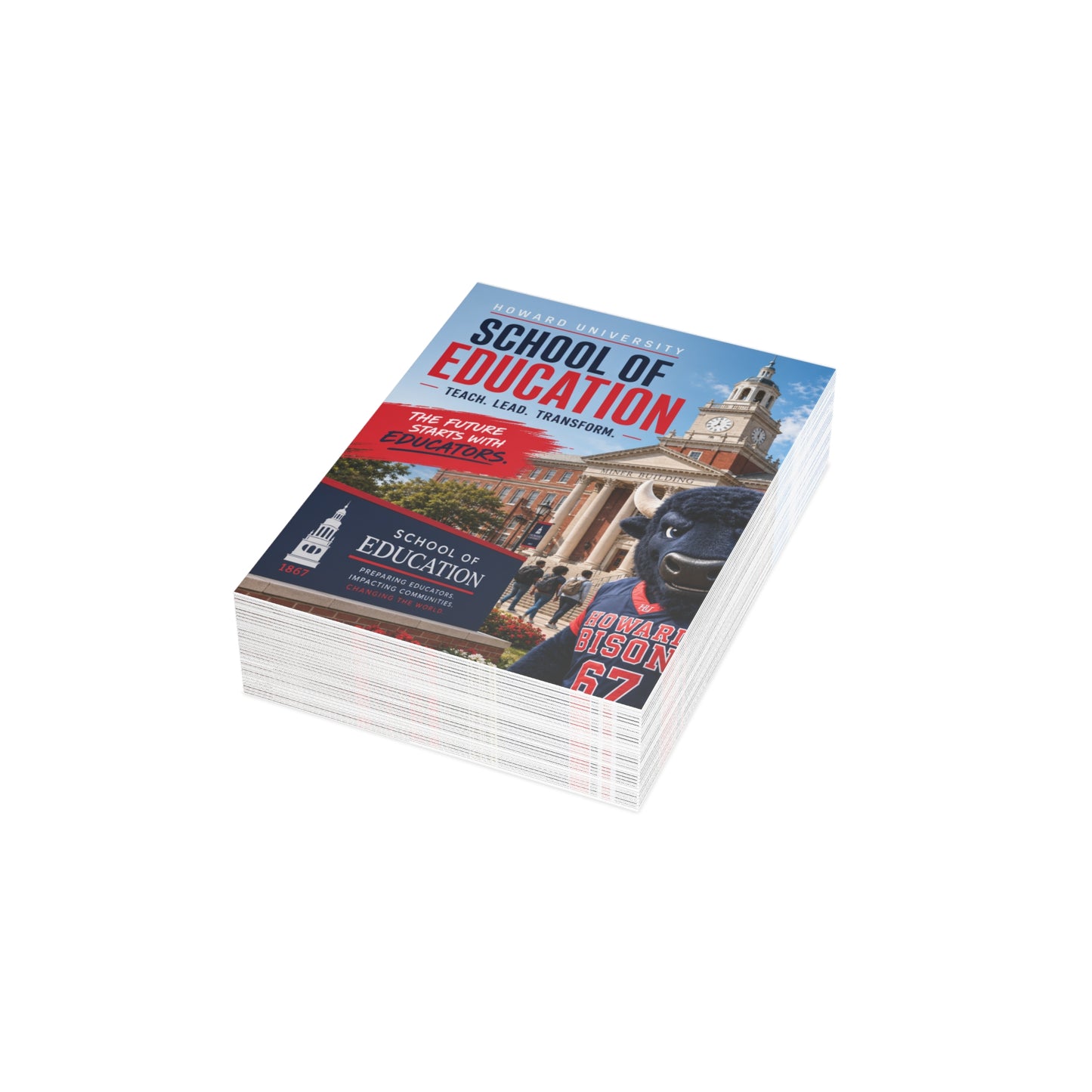 Howard University School of Education Postcard Set 1 (envelopes included)