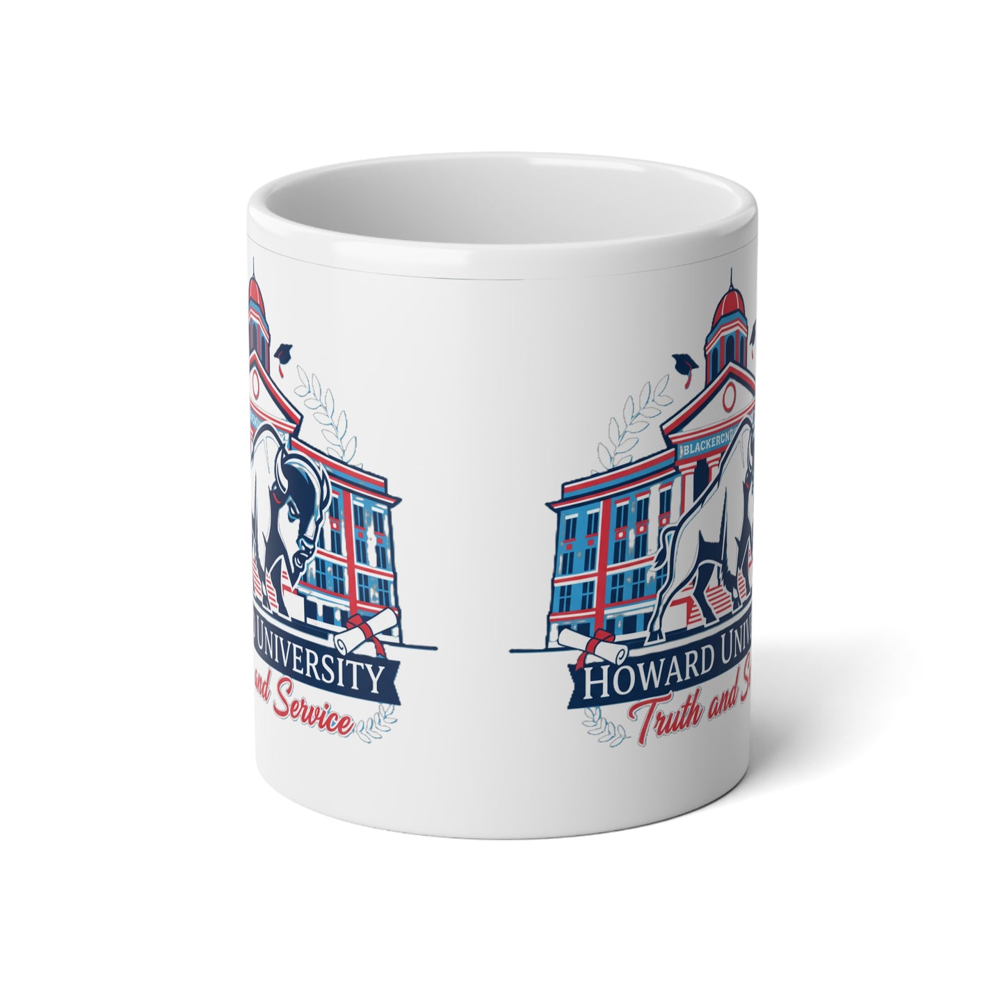 Howard Bison Heritage Mug – The Mecca Jumbo Mug 12, 20oz