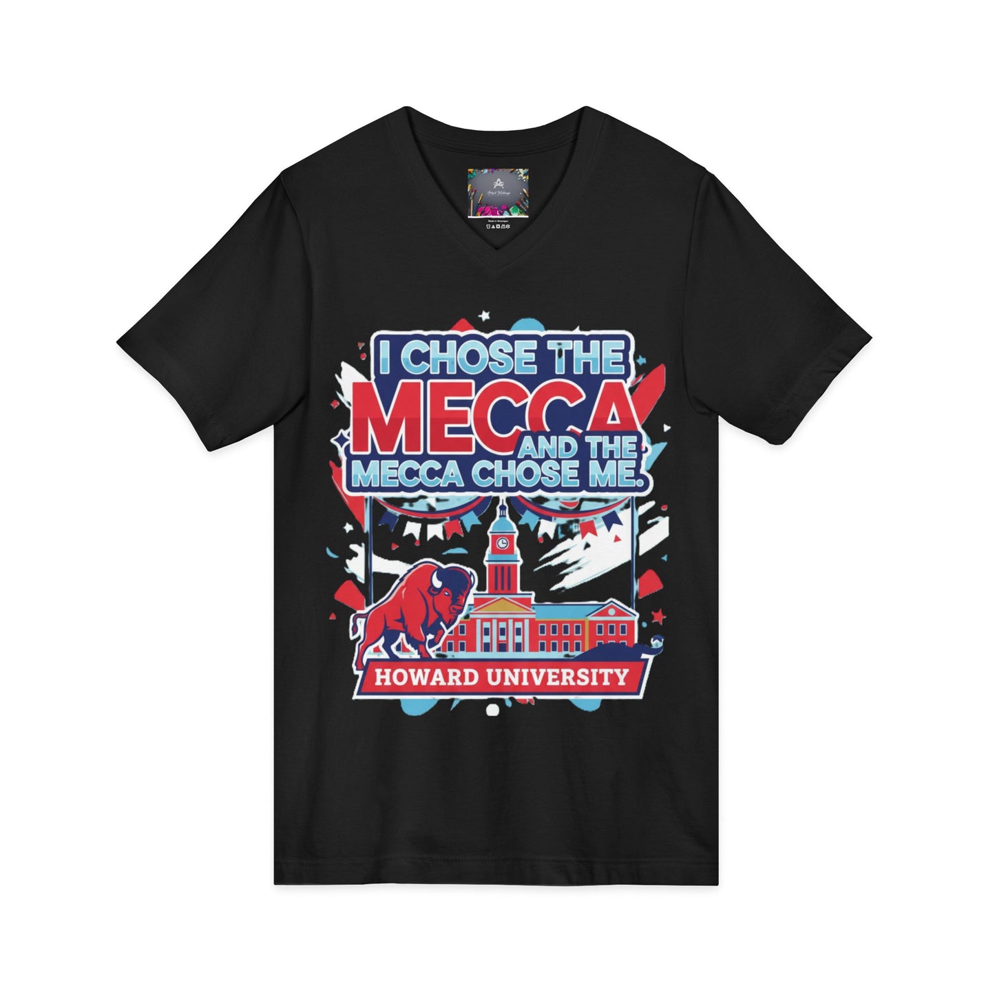 I Chose the Mecca and the Mecca Chose Me Unisex T-Shirt/A bold Howard-inspired statement tee for those who proudly embrace the Mecca.