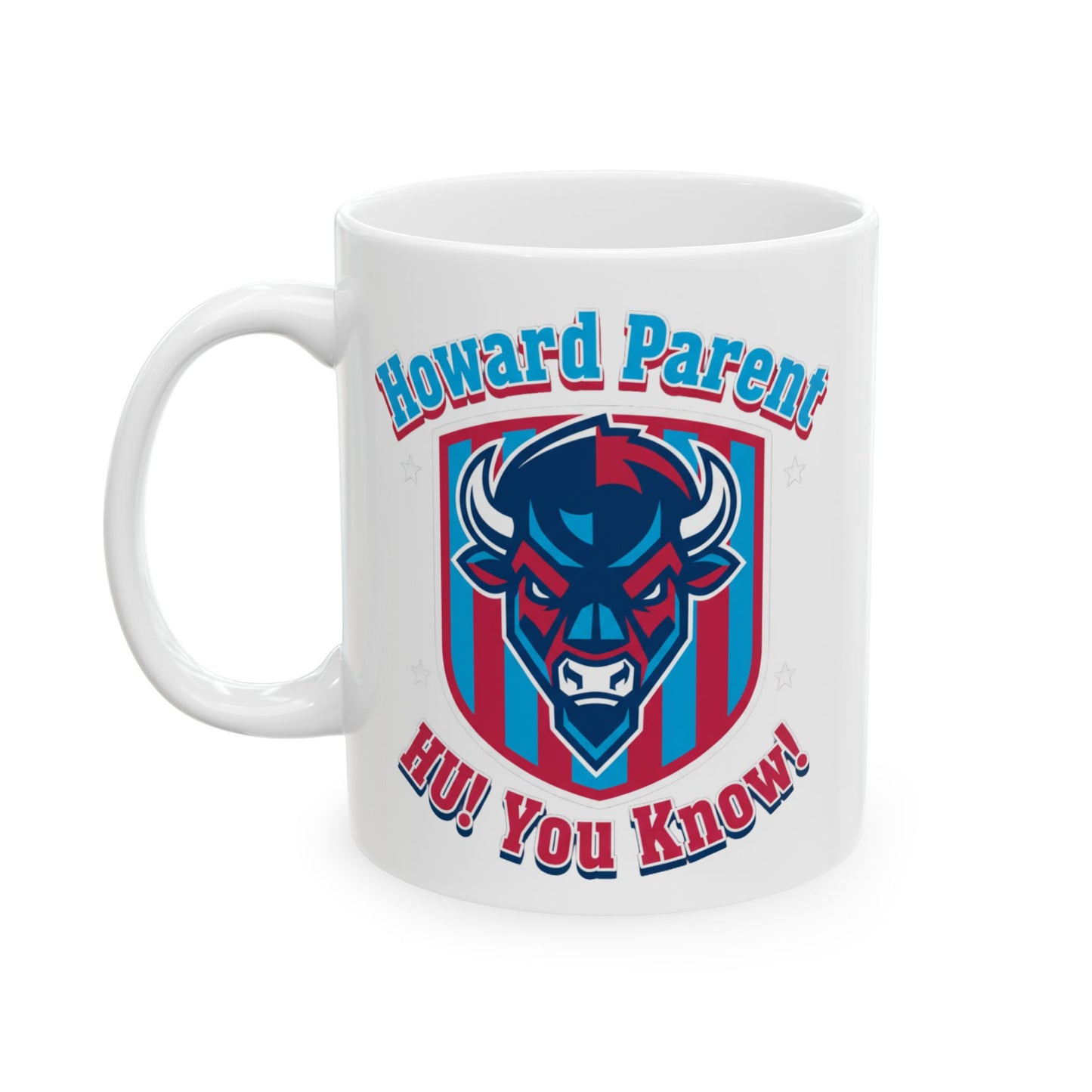 HU Parent Mug Collection  Proud, Connected, Bison Strong /Ceramic Mug, (11oz, 15oz) 3