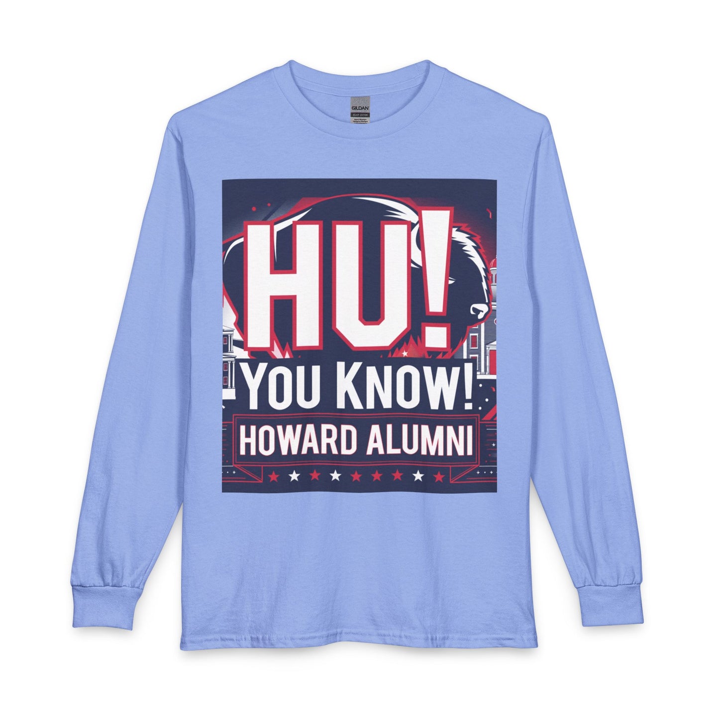 Howard University Heritage Reserve/Unisex Long Sleeve T-Shirt 2