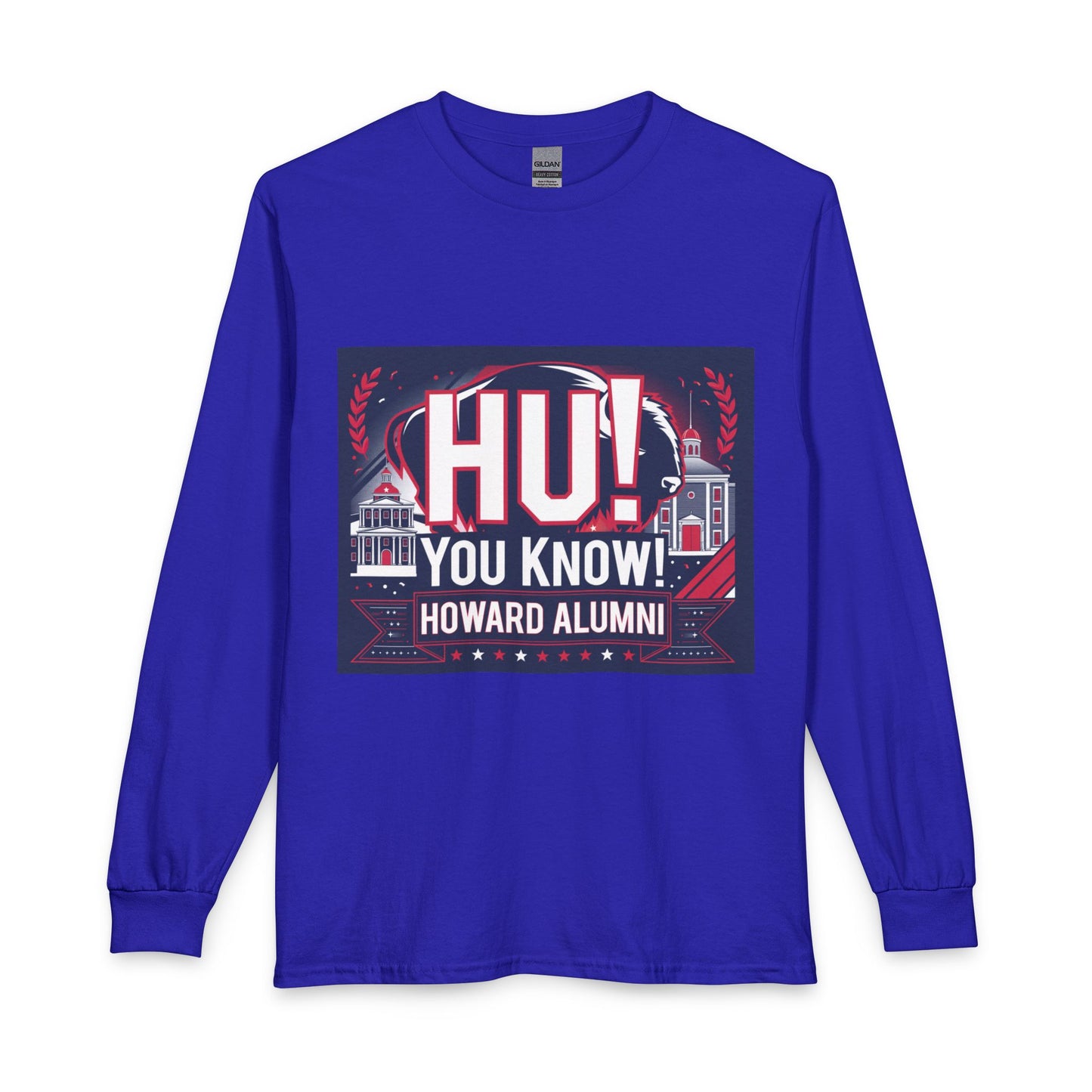 Howard University Heritage Reserve/Unisex Long Sleeve T-Shirt 3