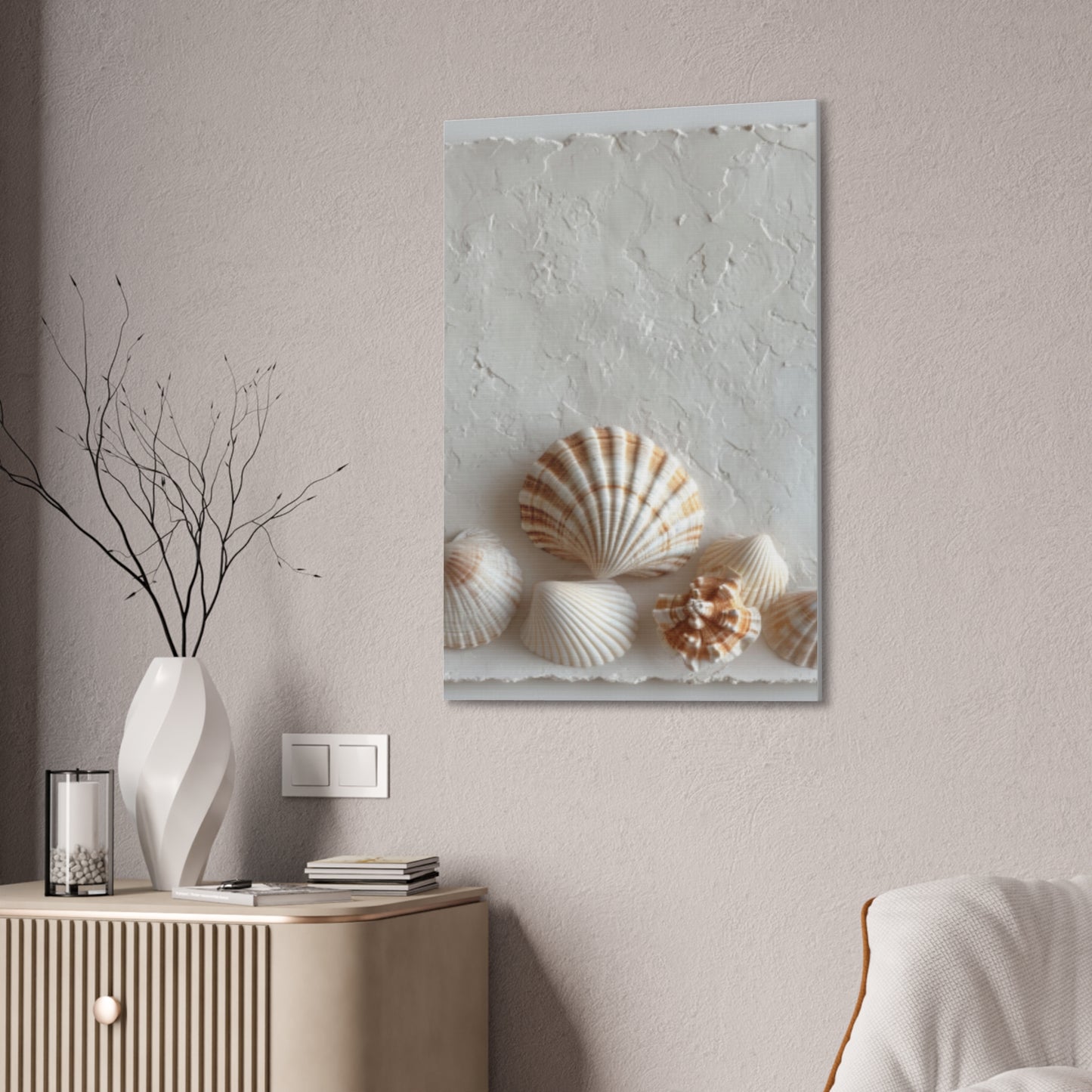 Seashell Serenity Canvas Print
