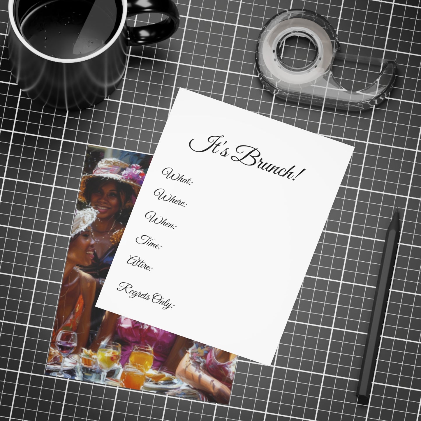 Brunch and Bliss  Invitation Bundles (envelopes included)