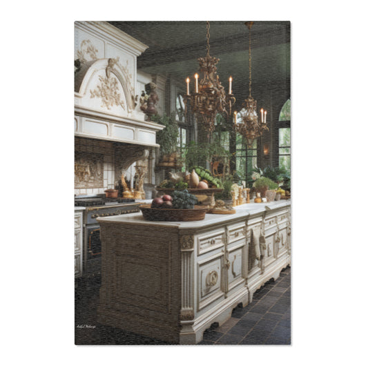 French Country Kitchen Area Rug