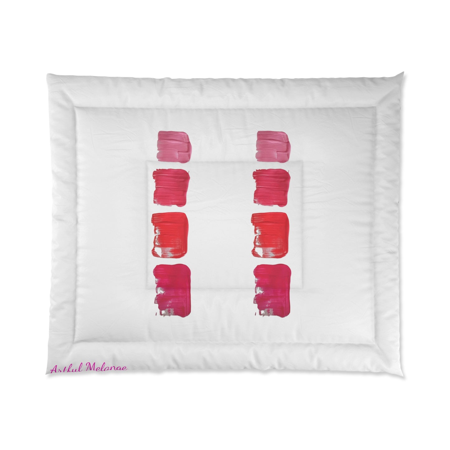 Dreamscape Delight Abstract Art Comforter 34