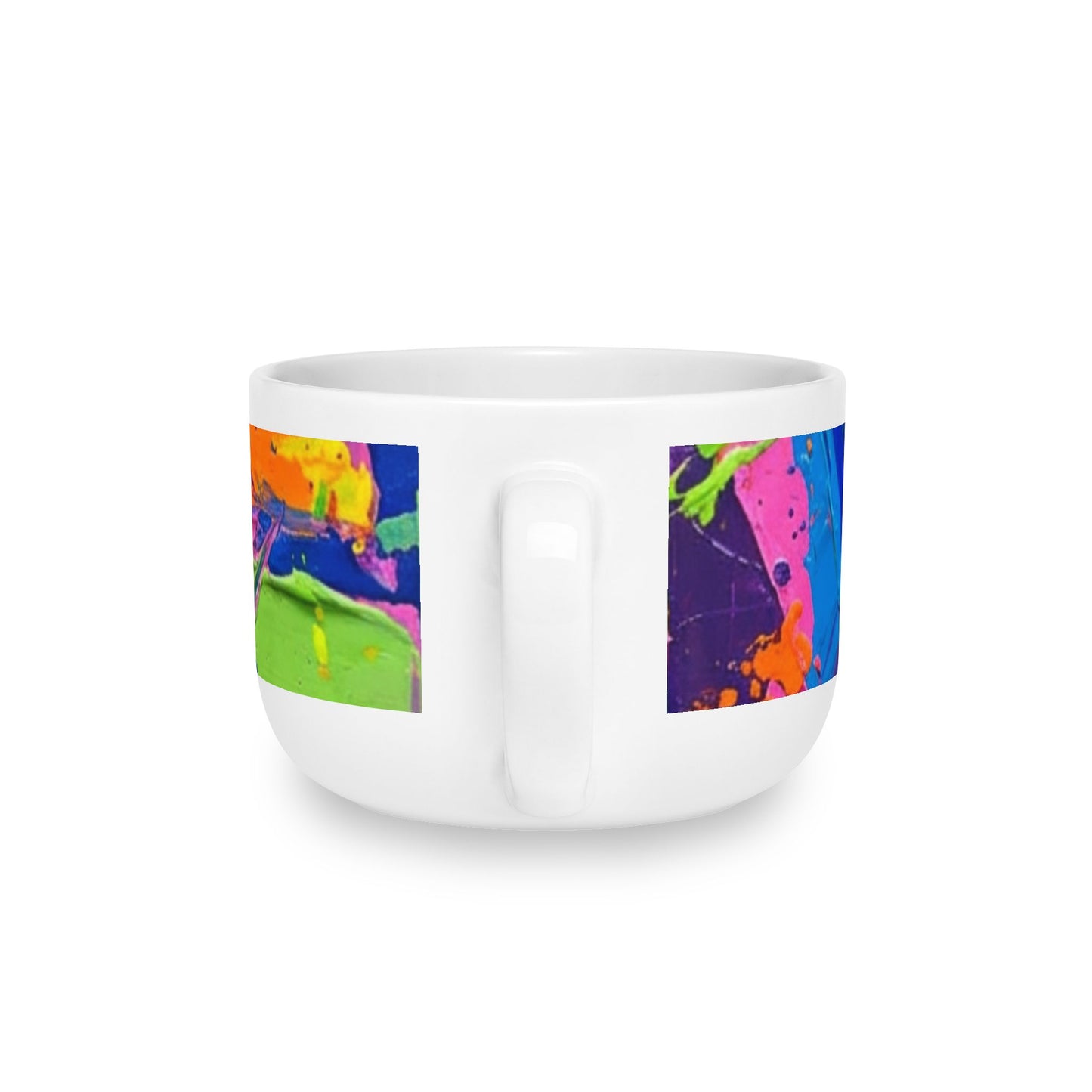 ChromaSoul™ Abstract Latte Mug Collection, 25oz