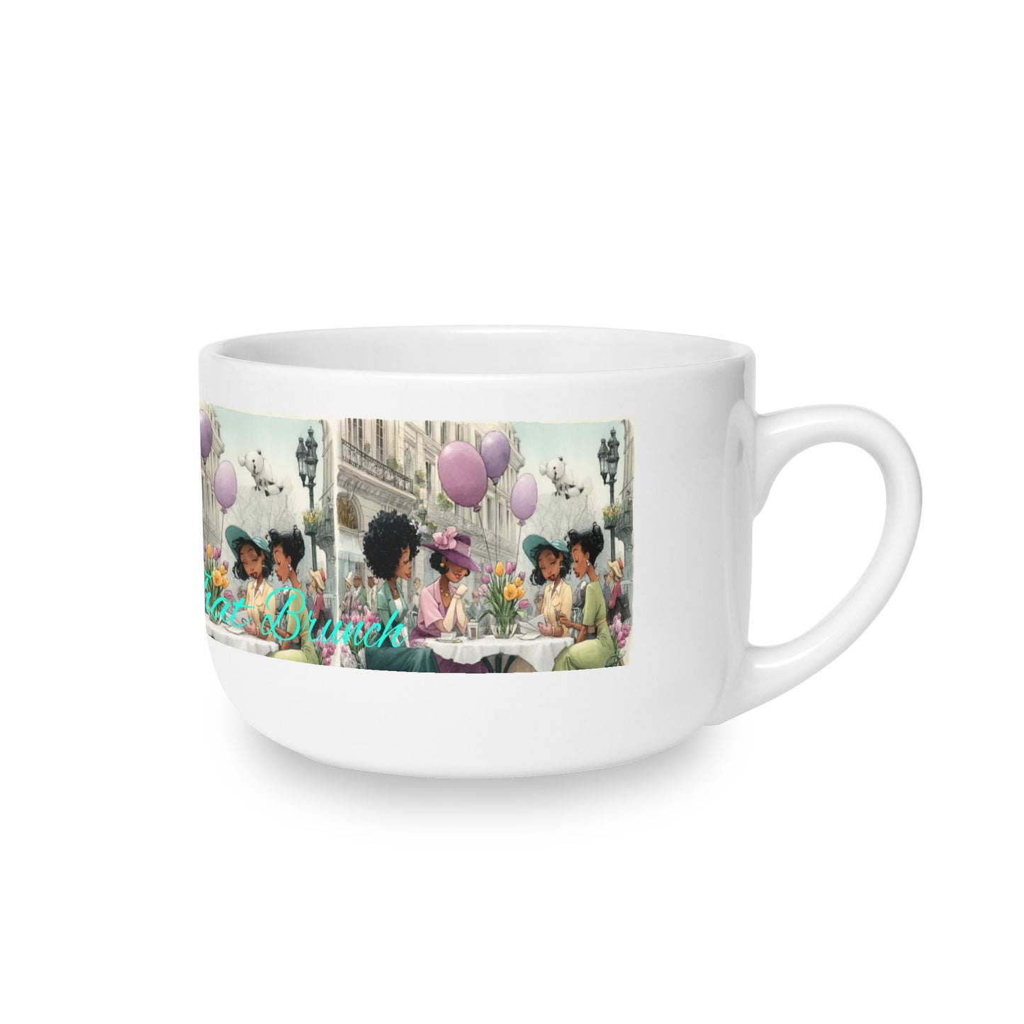 ChromaSoul™ Abstract Latte Mug Collection, 25oz