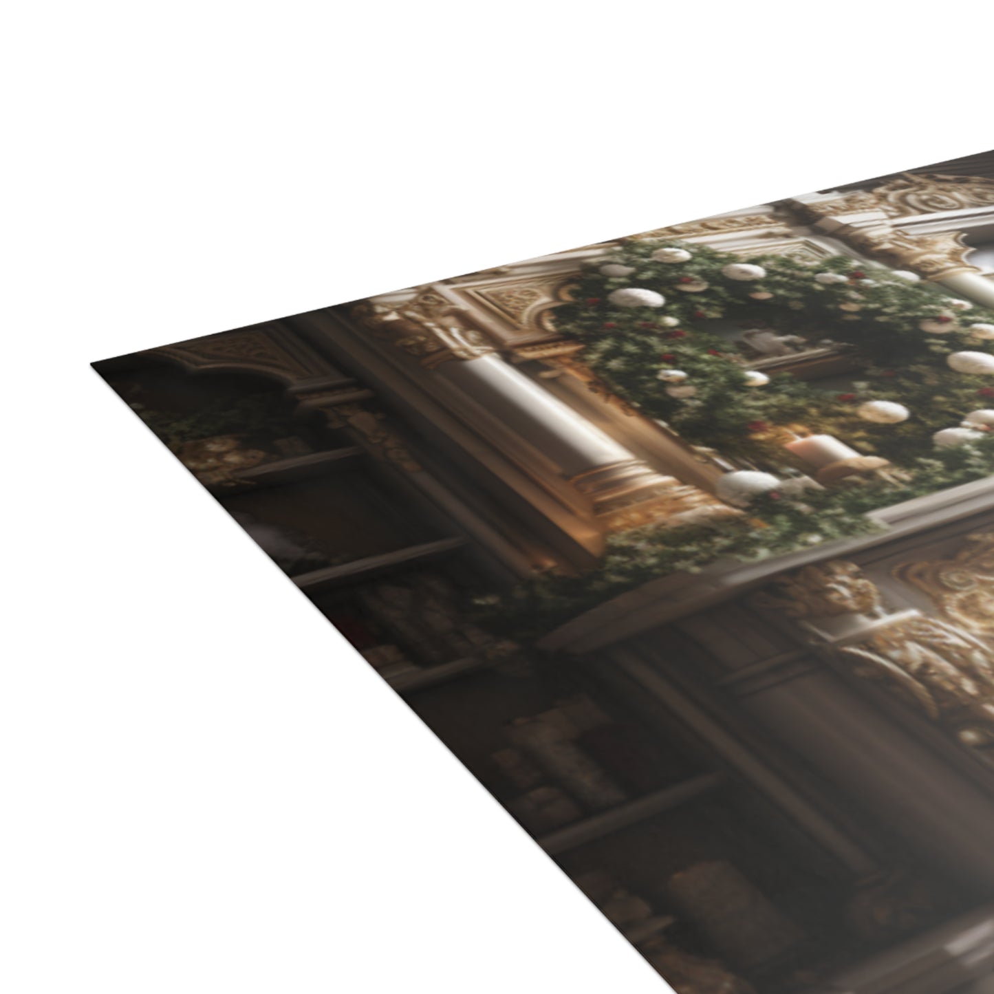 Regal Radiance: Opulent Christmas Greeting Cards