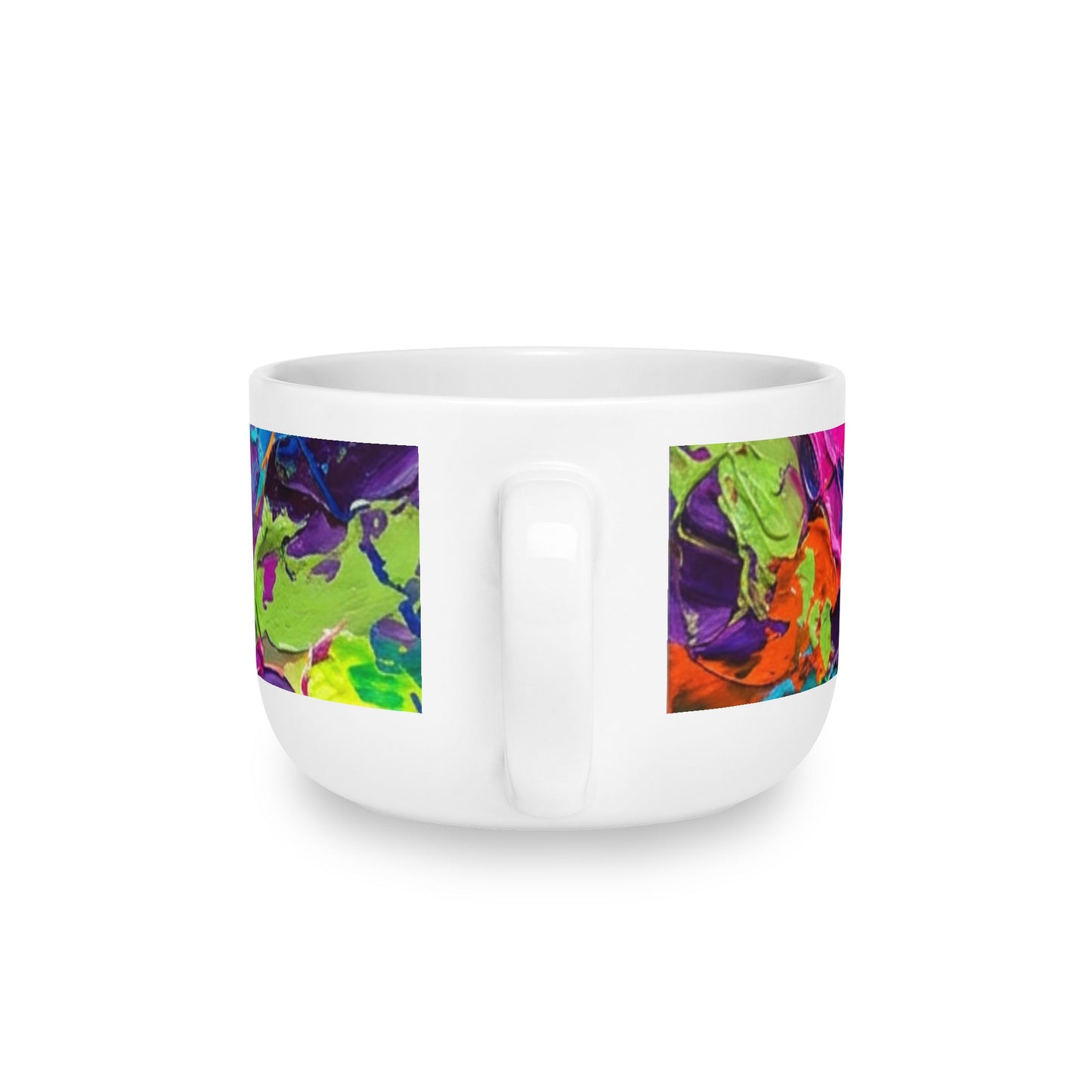 ChromaSoul™ Abstract Latte Mug Collection, 25oz